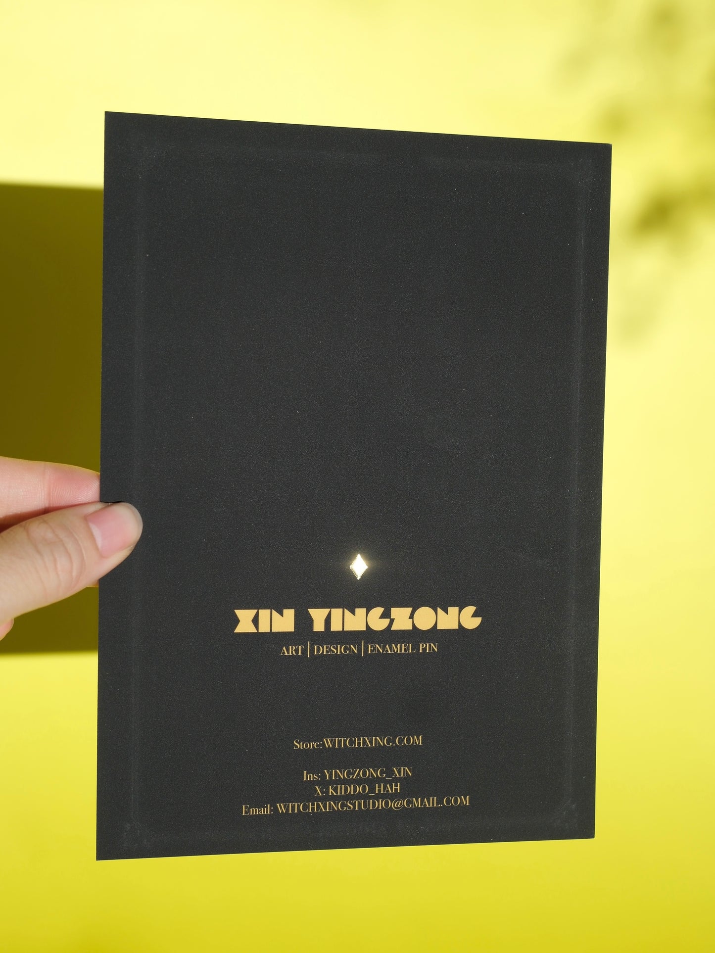 LADS Zayne Myth foiled post card