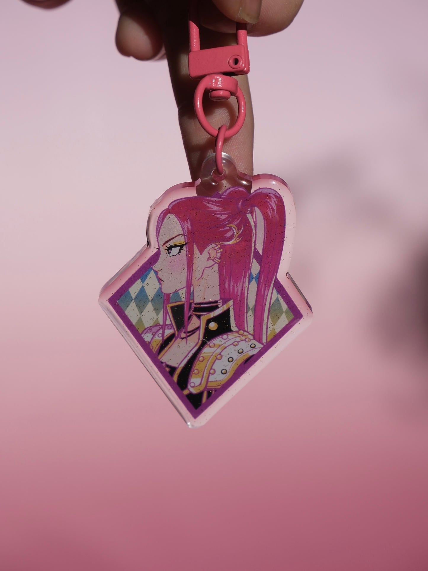 Kpop Demon Hunters Mira acrylic key charm