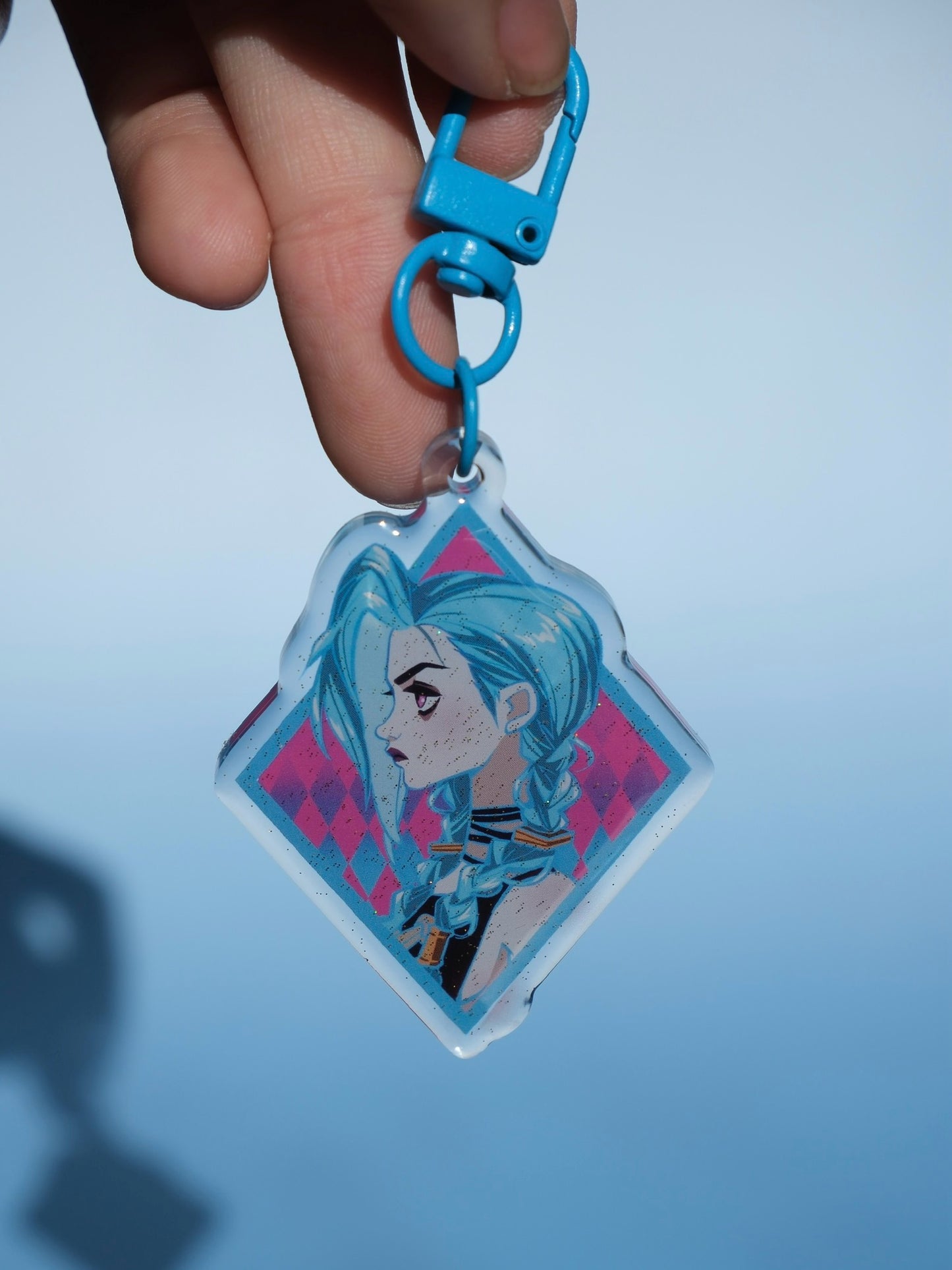Arcane Jinx acrylic key charm