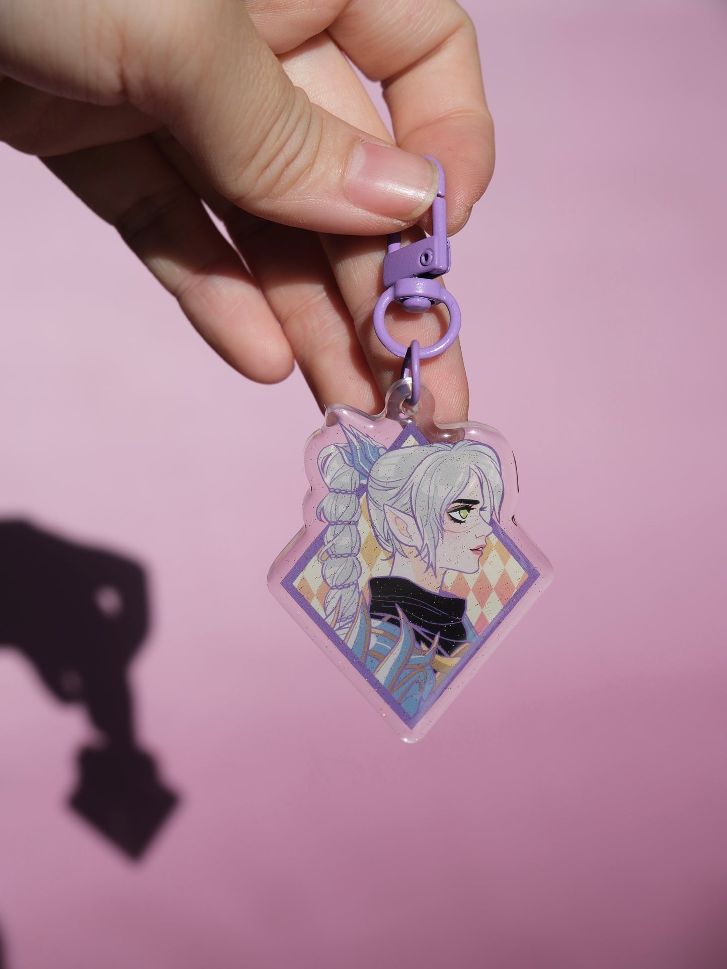 BG3 Shadowheart acrylic key charm