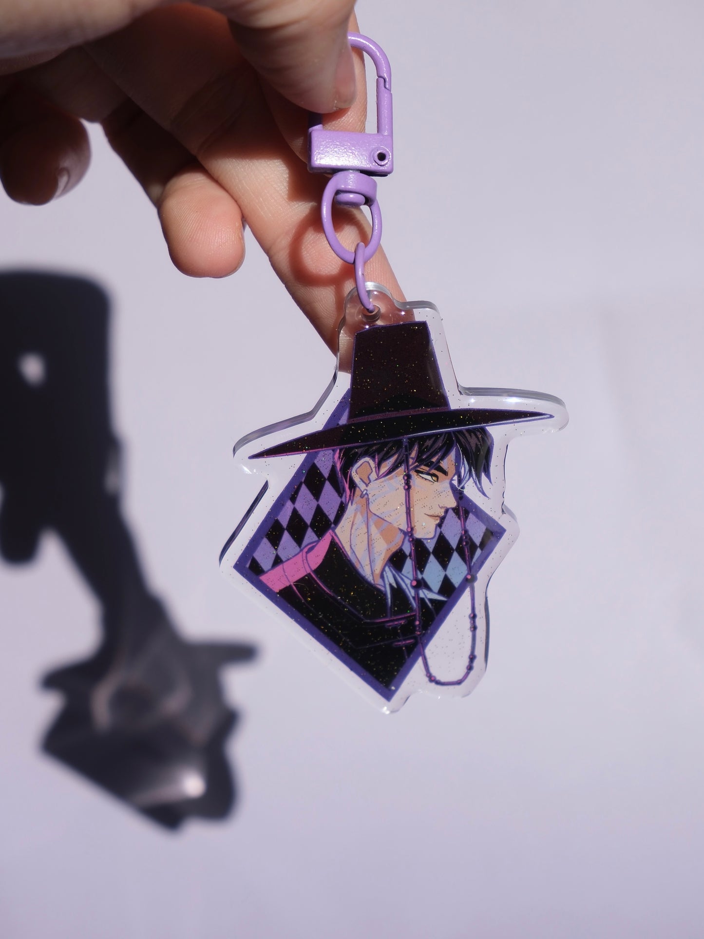 Kpop Demon Hunters Jinu acrylic key charm