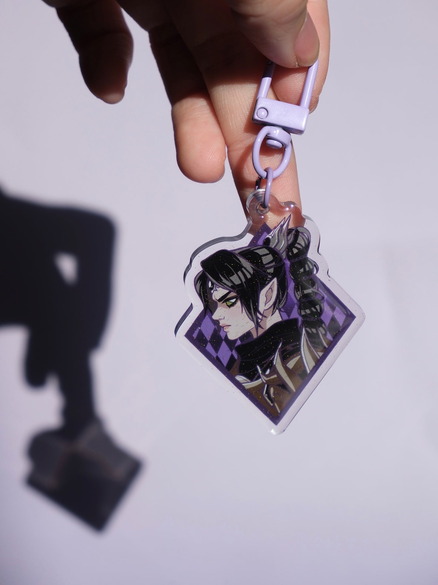 BG3 Dark Justciar Shadowheart acrylic key charm