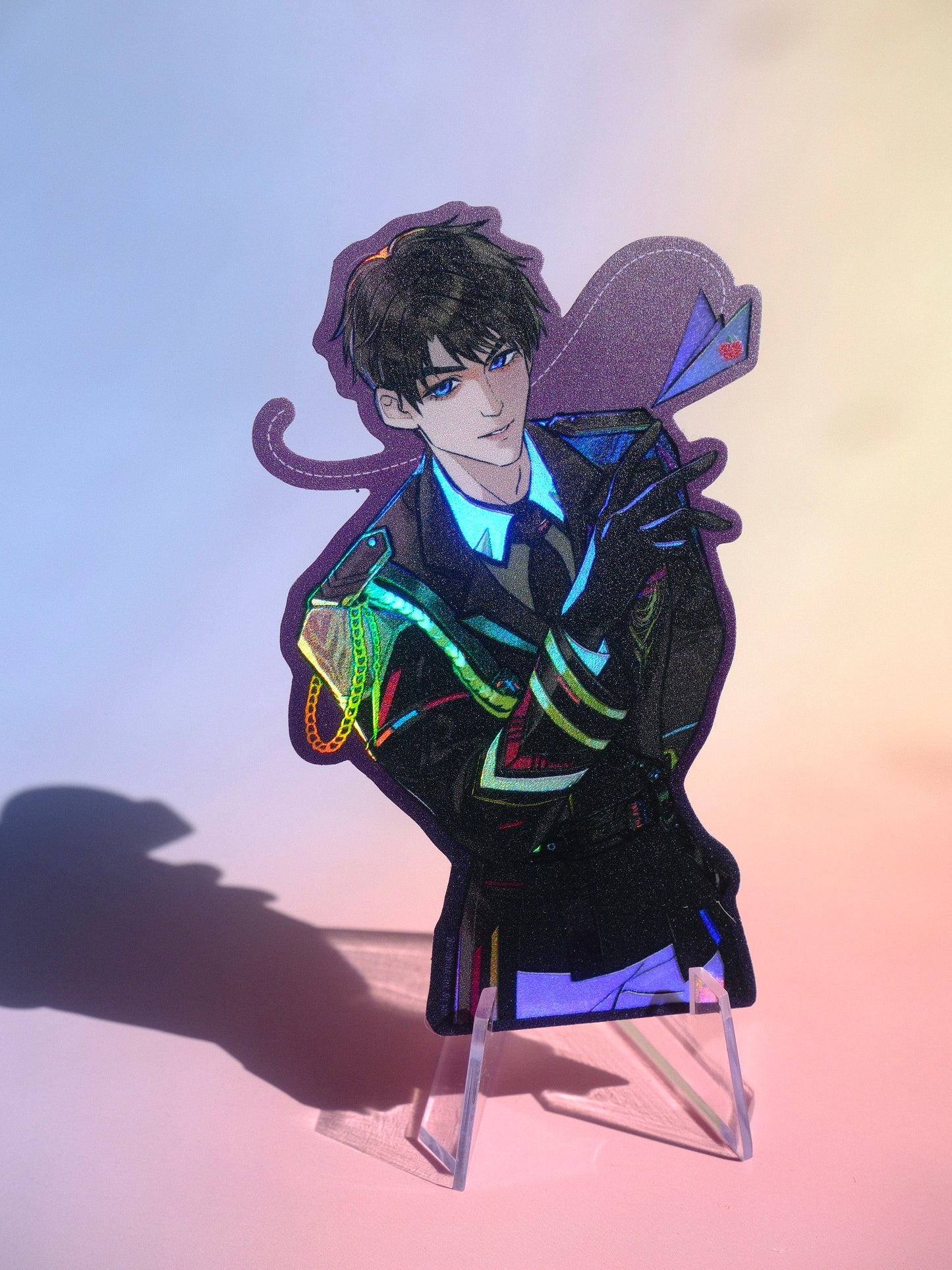 LADS holographic sticker: Caleb