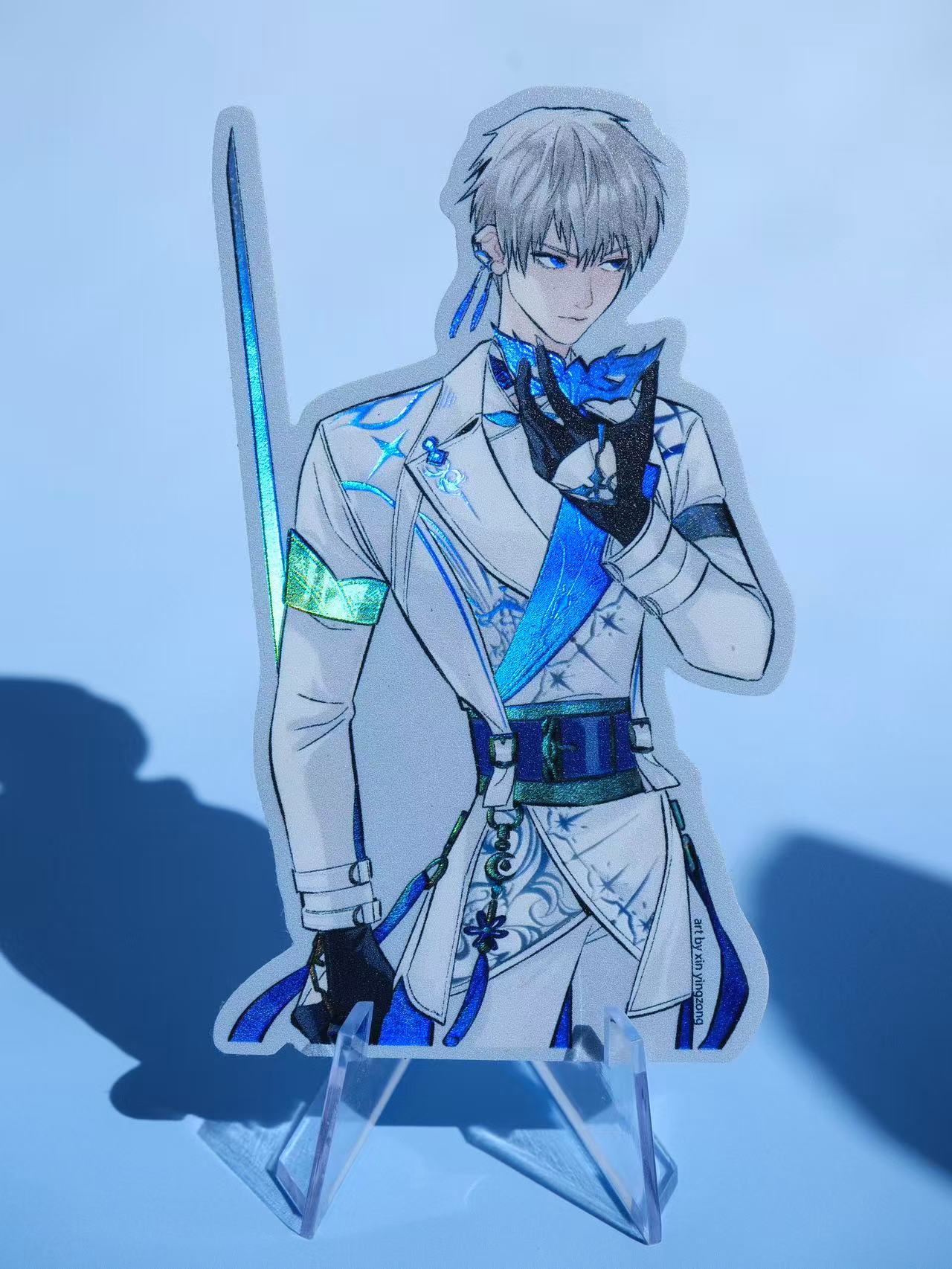 LADS holographic sticker: Xavier