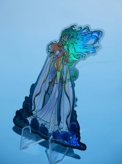 Bad Girls Club holographic sticker: Kida