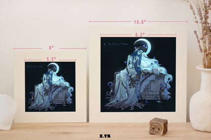 Bad Girls Club - the Corpse Widow art print