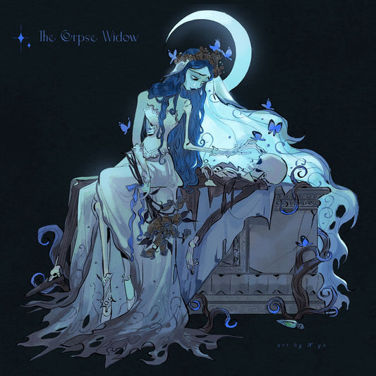 Bad Girls Club - the Corpse Widow art print