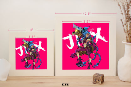 Bad Girls Club - Jinx art print