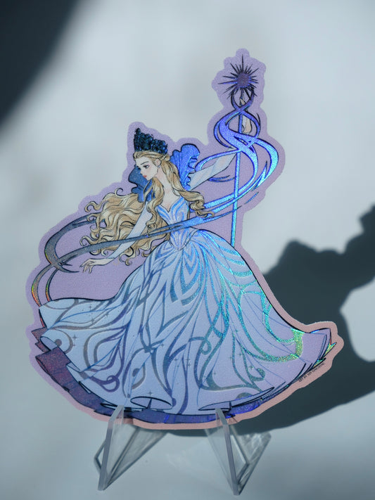 Wicked 2 Glinda holographic sticker
