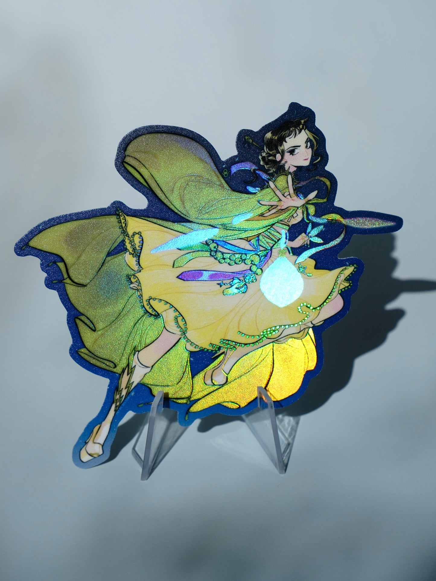 KPop Demon Hunters holographic sticker: Zoey