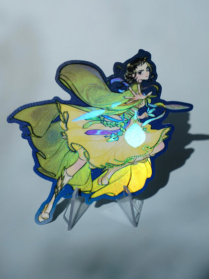 KPop Demon Hunters holographic sticker: Zoey