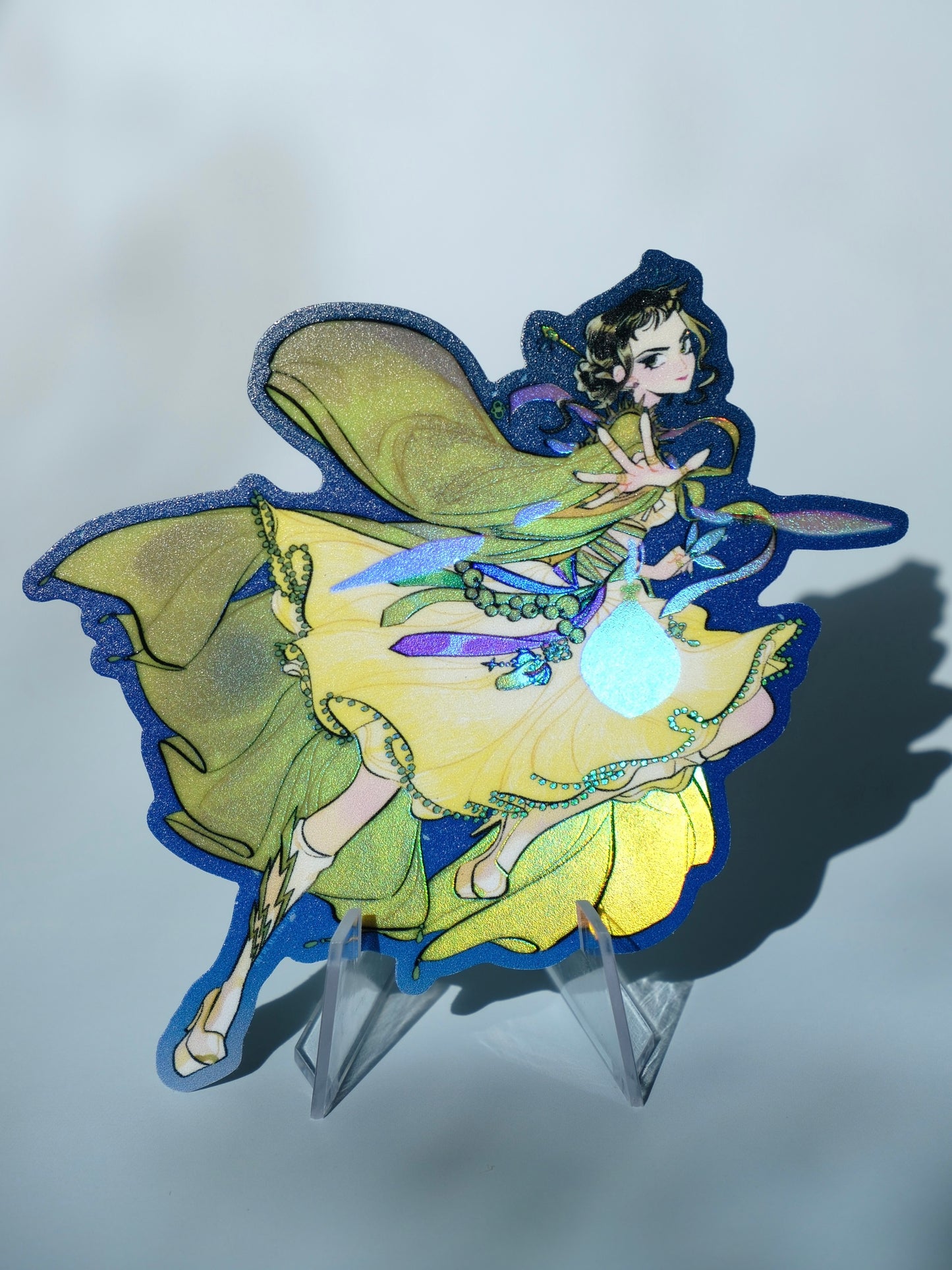 KPop Demon Hunters holographic sticker: Zoey
