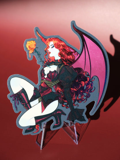 Singer Series holographic sticker: Vampire Chappell Roan