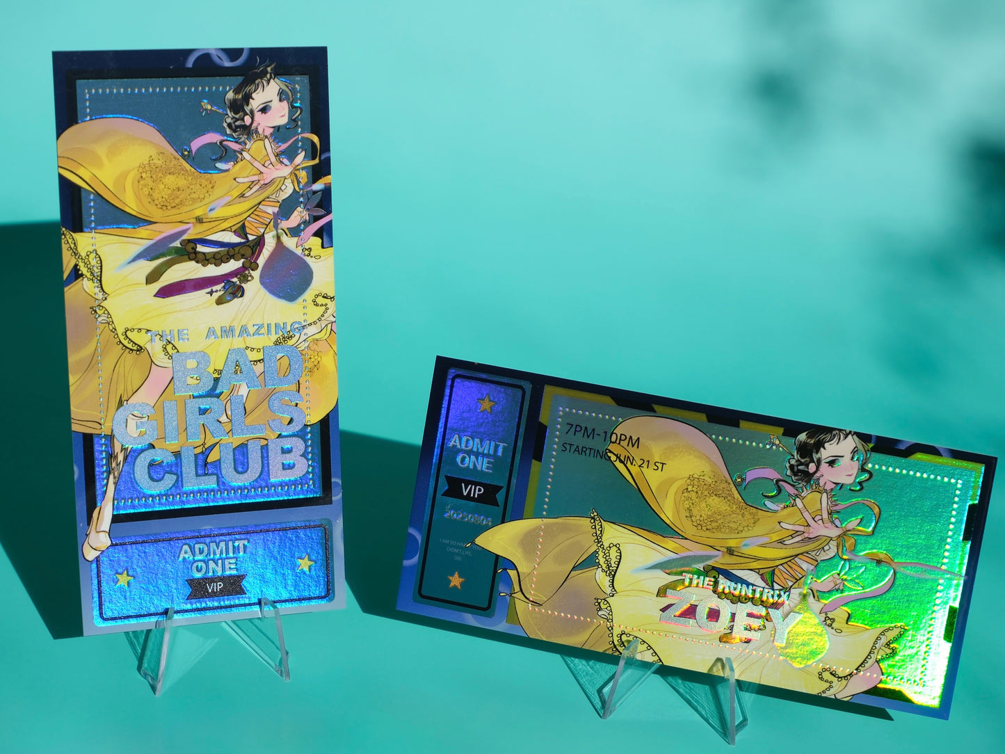 Ticket print - Kpop Demon Hunters Zoey