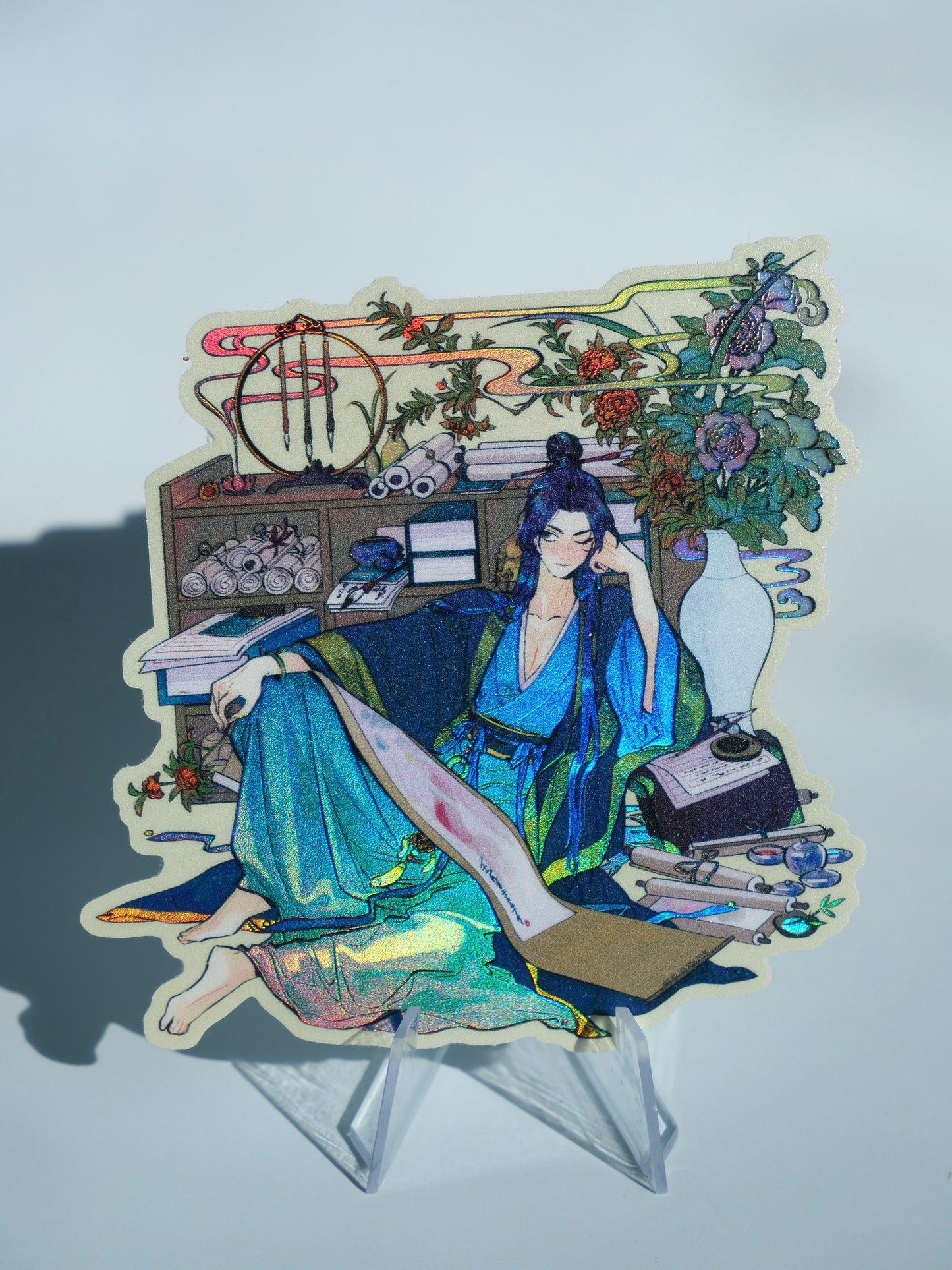The Apothecary Diaries holographic sticker: Jinshi