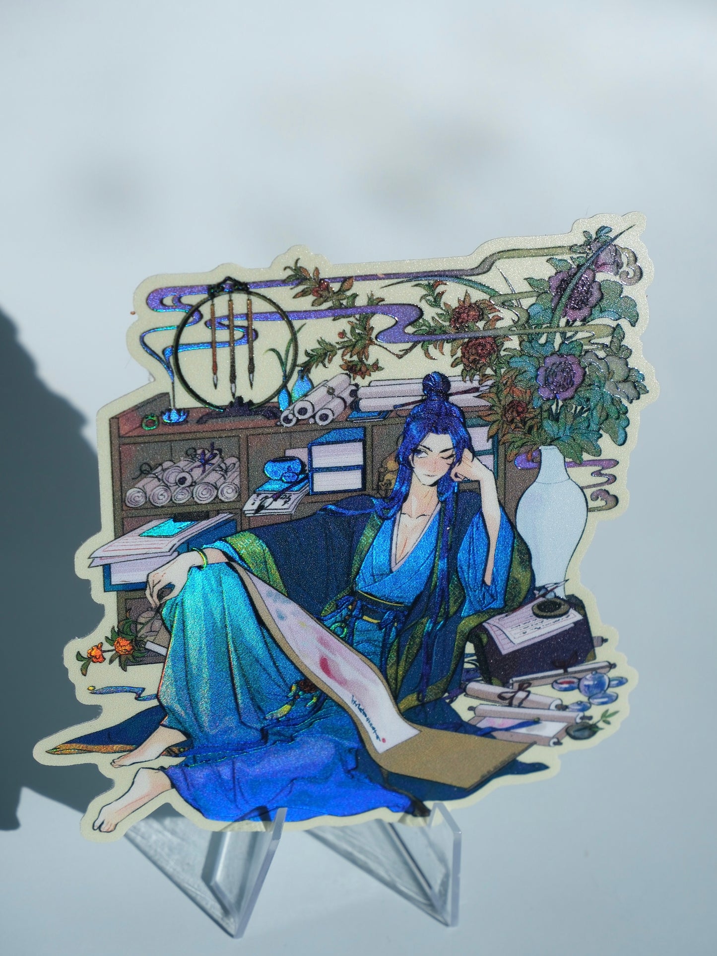 The Apothecary Diaries holographic sticker: Jinshi