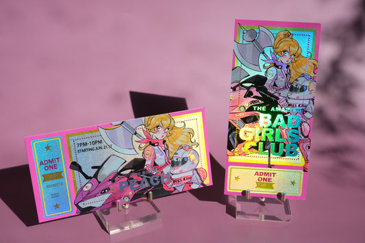 Ticket print - Bad Girls Club Princess Peach