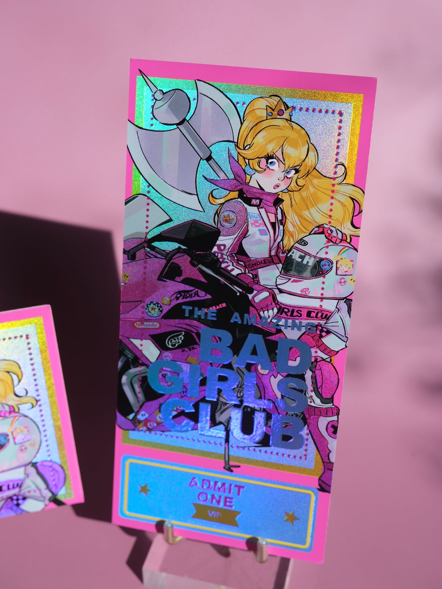 Ticket print - Bad Girls Club Princess Peach