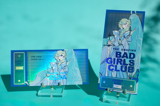 Ticket print - Girl with Sword Elsa