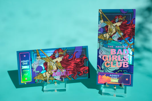 Ticket print - Girl with Sword Ariel