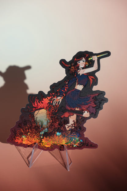 Silent Hill f - Hinako holographic sticker