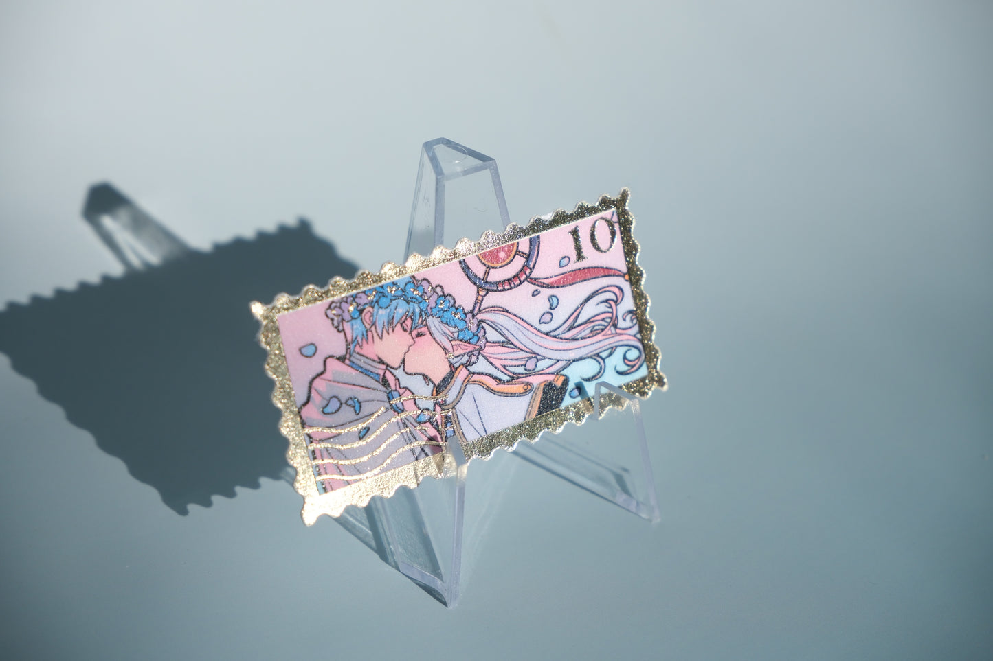 Frieren & Himmel 10 foiled stamp sticker