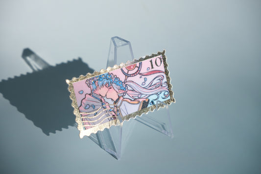 Frieren & Himmel 10 foiled stamp sticker