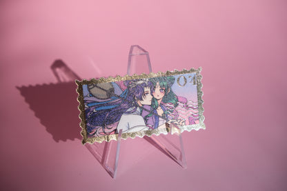 Maomao & Jinshi 04 foiled stamp sticker