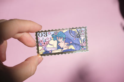 Maomao & Jinshi 03 foiled stamp sticker