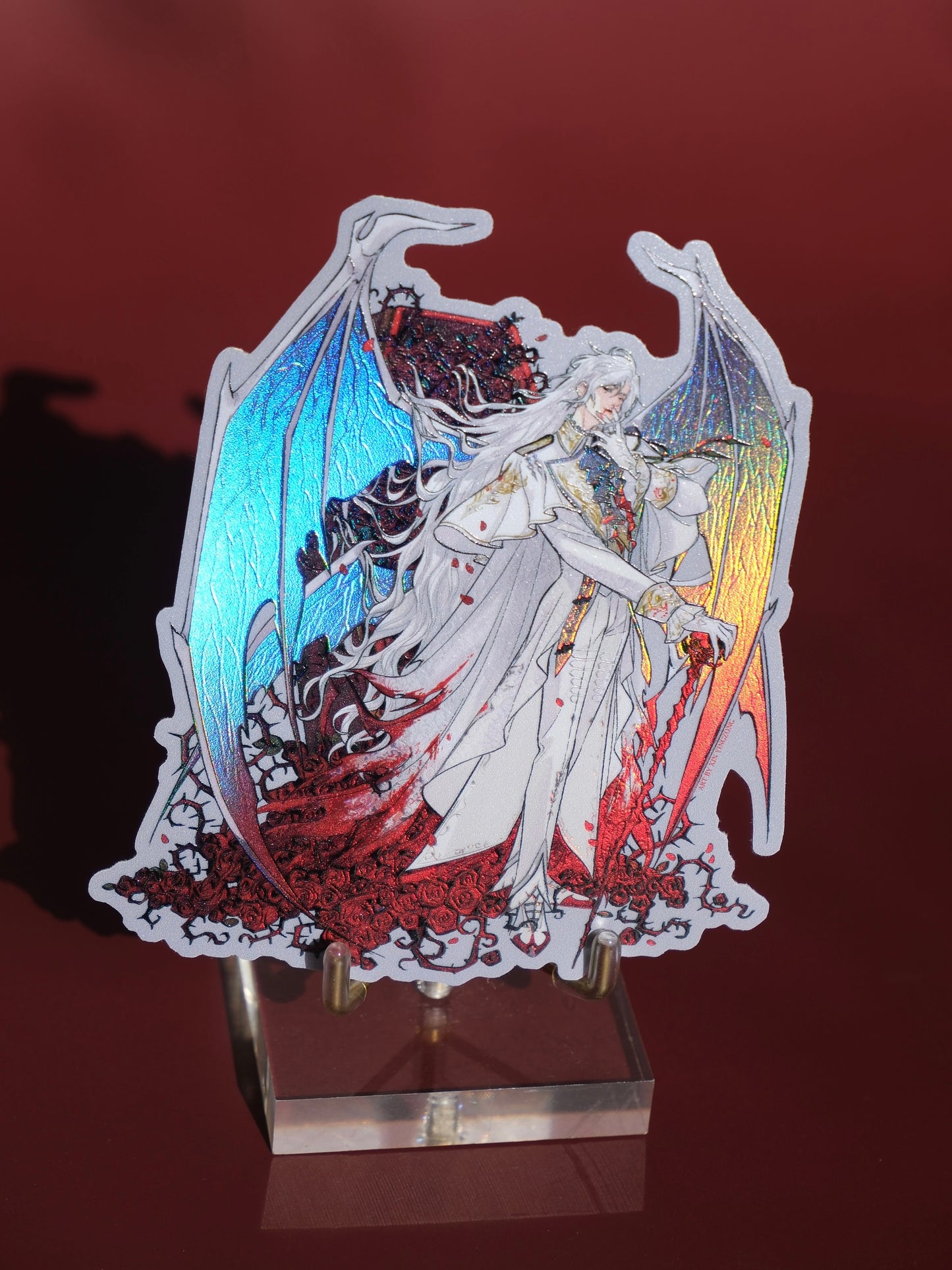 LADS holographic sticker: Demon Sylus