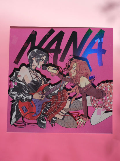 "NANA" holographic art print