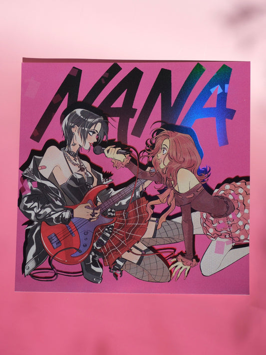 "NANA" holographic art print