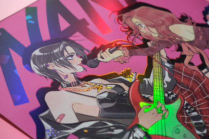 "NANA" holographic art print