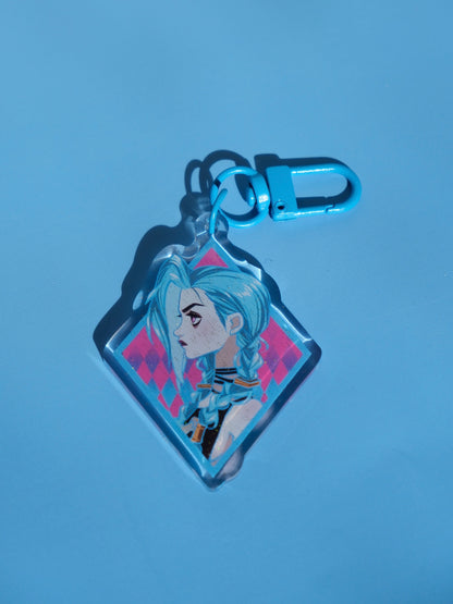 Arcane Jinx acrylic key charm