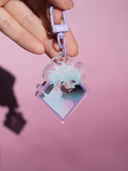 Arcane Cosmic Jayce acrylic key charm
