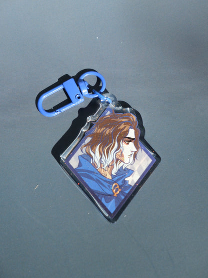 Arcane Savior Viktor acrylic key charm