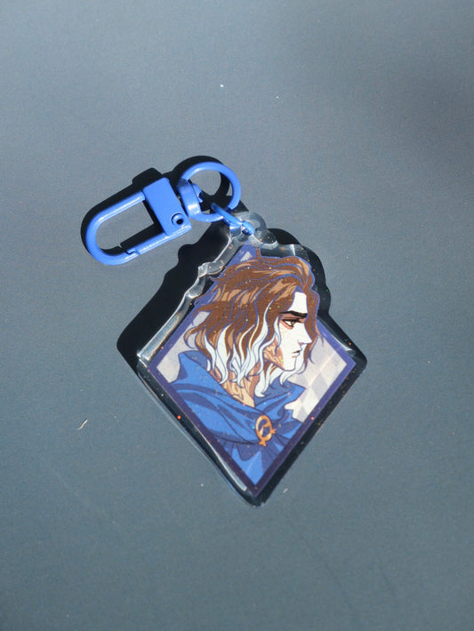 Arcane Savior Viktor acrylic key charm