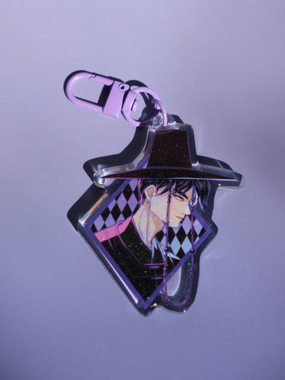 Kpop Demon Hunters Jinu acrylic key charm