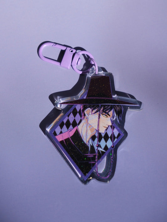 Kpop Demon Hunters Jinu acrylic key charm