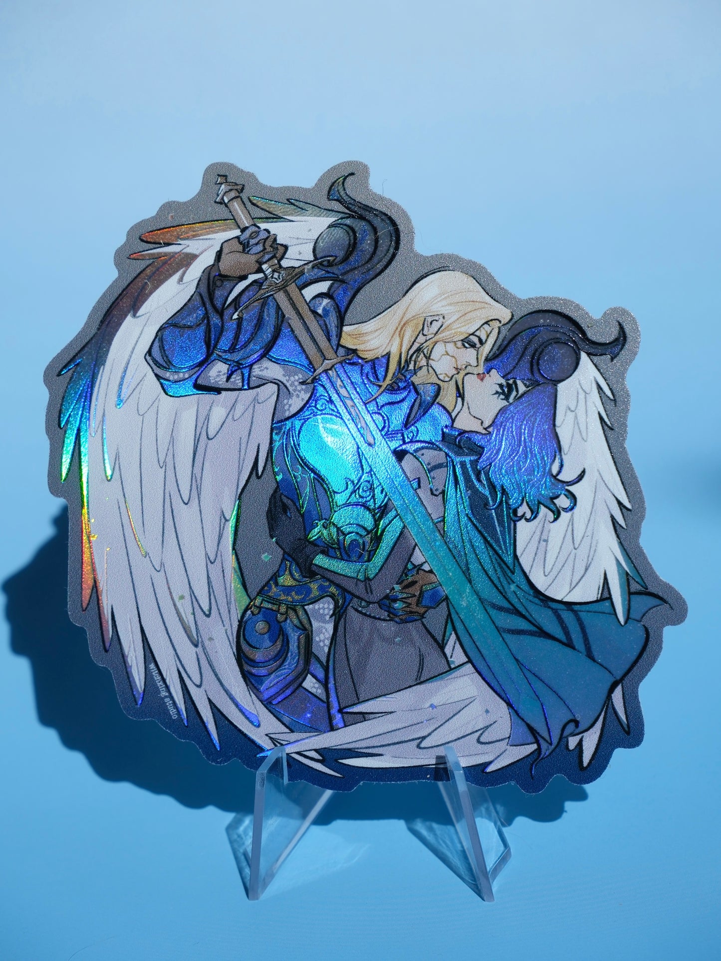 BG3 holographic sticker: Dame Aylin & Isobel