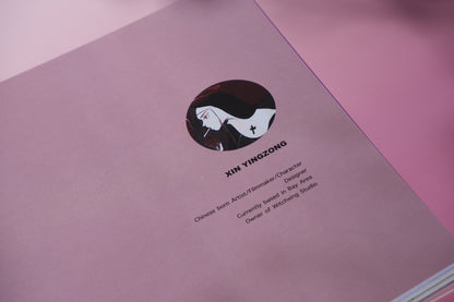 "BAD CIRLS CLUB Vol 2" art book, 8 x 8", by Yingzong Xin