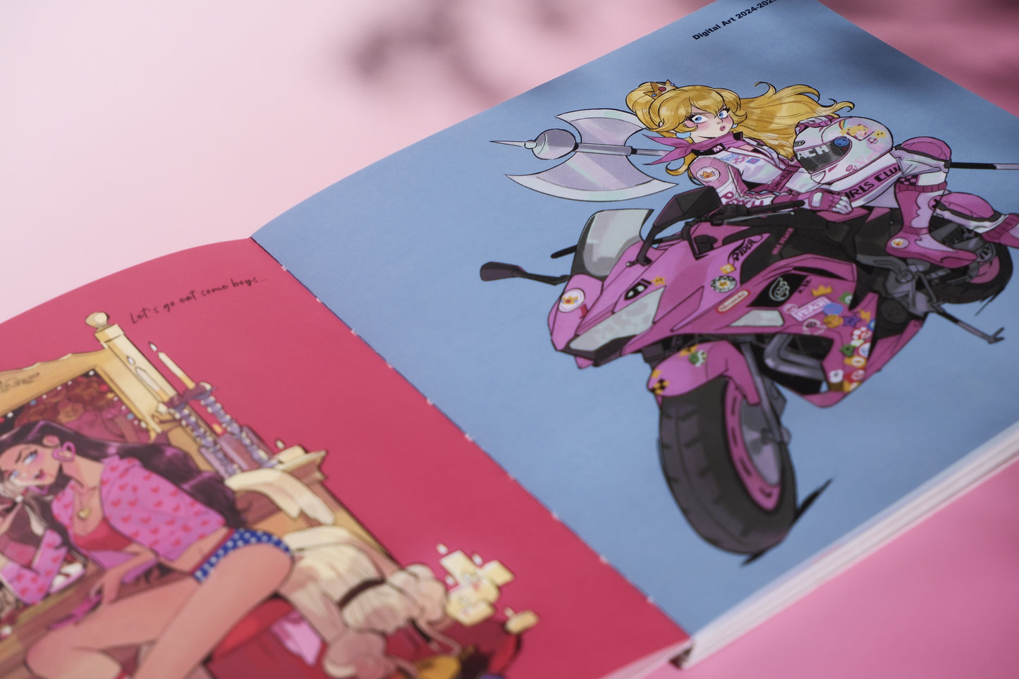 "BAD CIRLS CLUB Vol 2" art book, 8 x 8", by Yingzong Xin