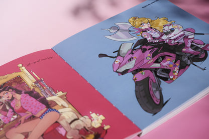 "BAD CIRLS CLUB Vol 2" art book, 8 x 8", by Yingzong Xin