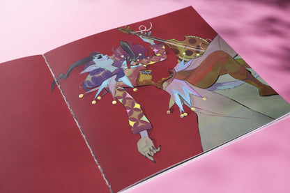 "BAD CIRLS CLUB Vol 2" art book, 8 x 8", by Yingzong Xin