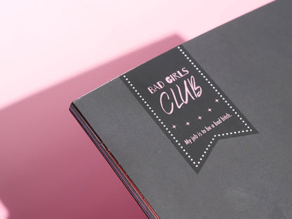 "BAD CIRLS CLUB Vol 2" art book, 8 x 8", by Yingzong Xin