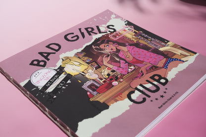 "BAD CIRLS CLUB Vol 2" art book, 8 x 8", by Yingzong Xin