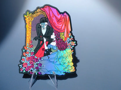 The Phantom of the Opera holographic sticker