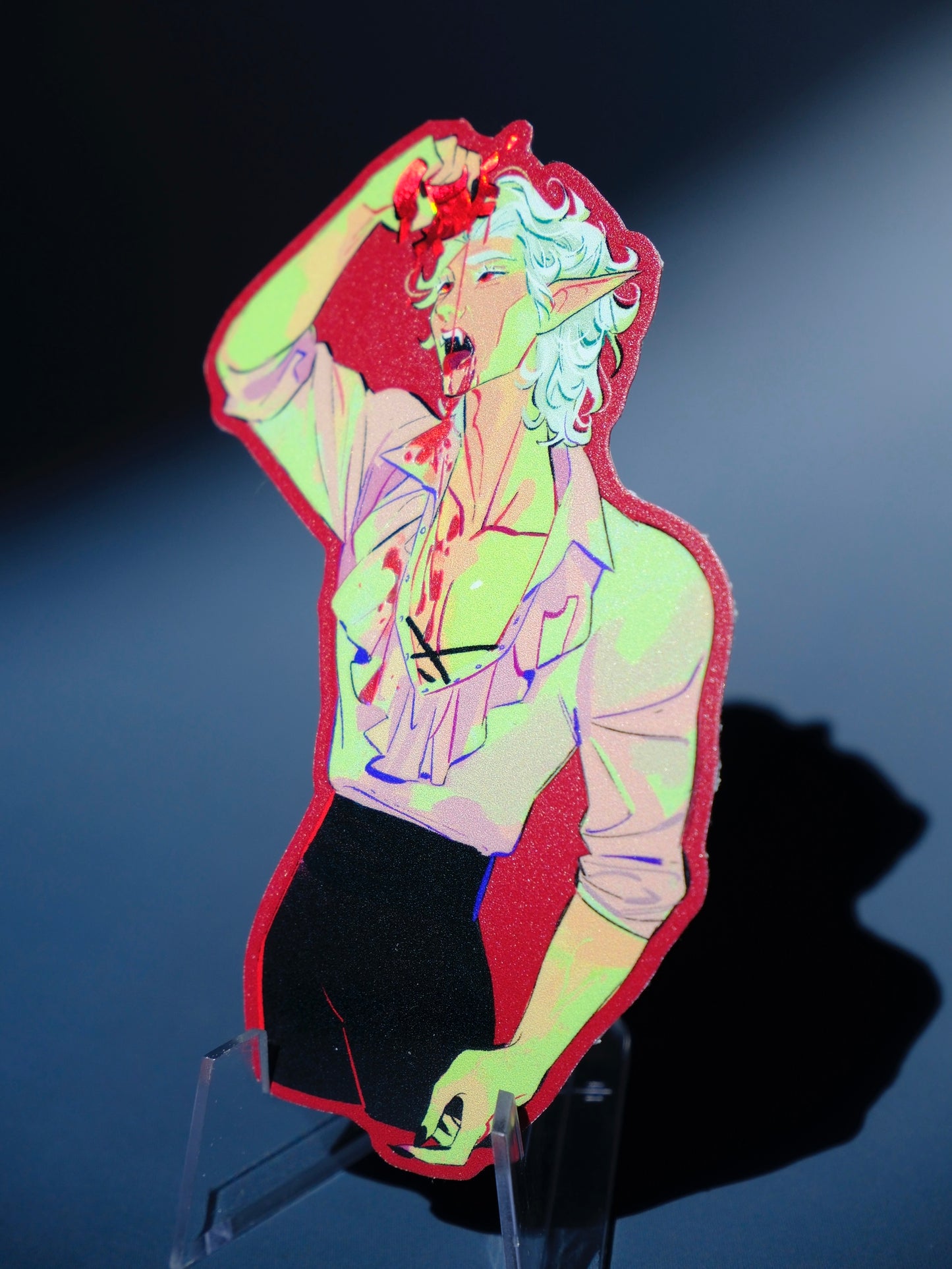 BG3 holographic sticker: Astarion