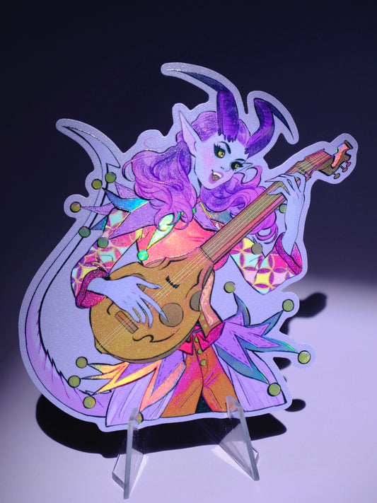 BG3 holographic sticker: Alfira