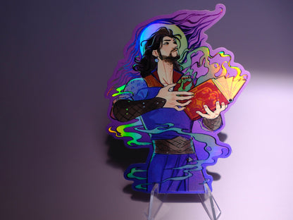 BG3 holographic sticker: Gale
